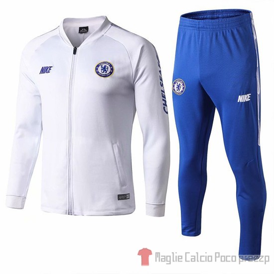 Tuta da Track Chelsea Bambino 2019/2020 Bianco - Clicca l'immagine per chiudere